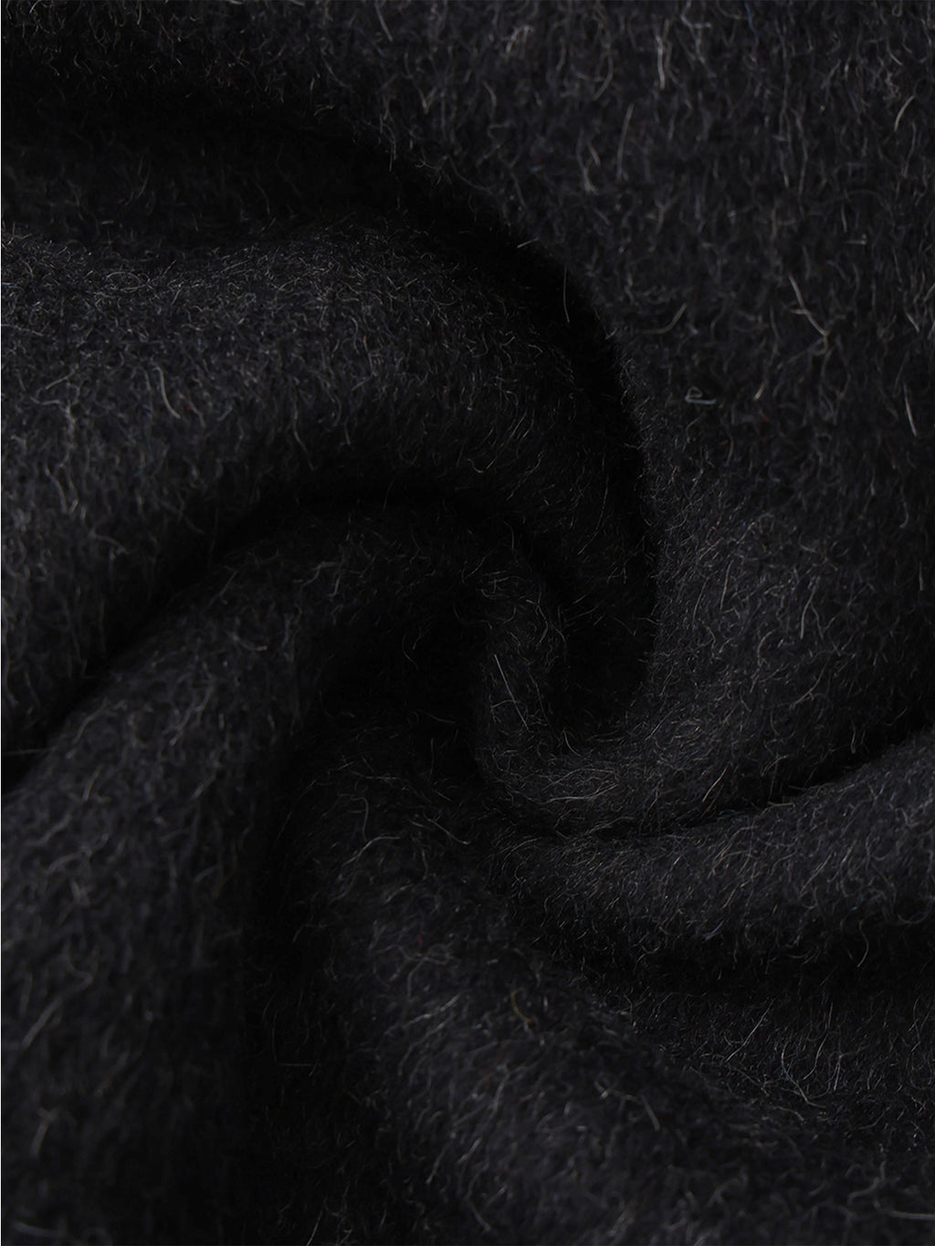 Minimal Wool-Blend Waist-Defined Coat