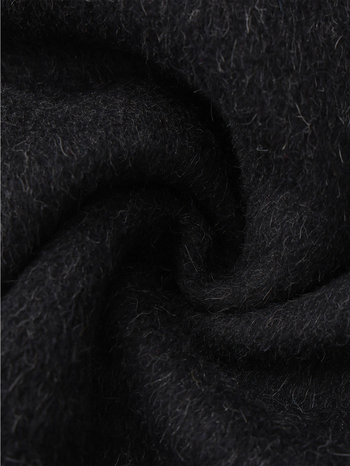 Minimal Wool-Blend Waist-Defined Coat