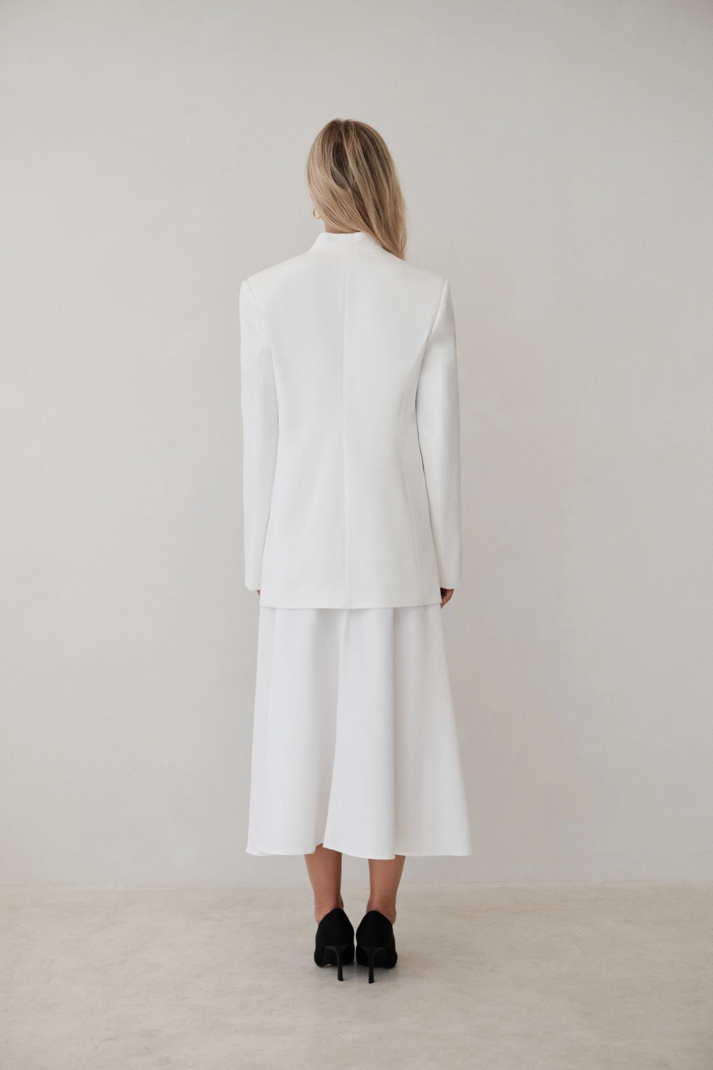 Lustre | Structured Single-Button Blazer