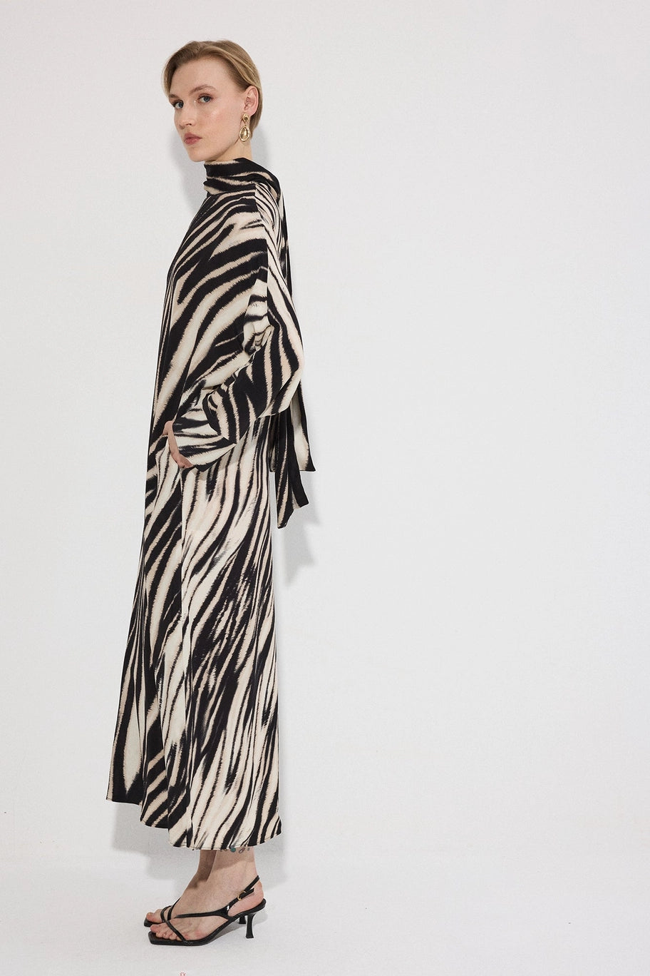 Abstract Patterned Dress