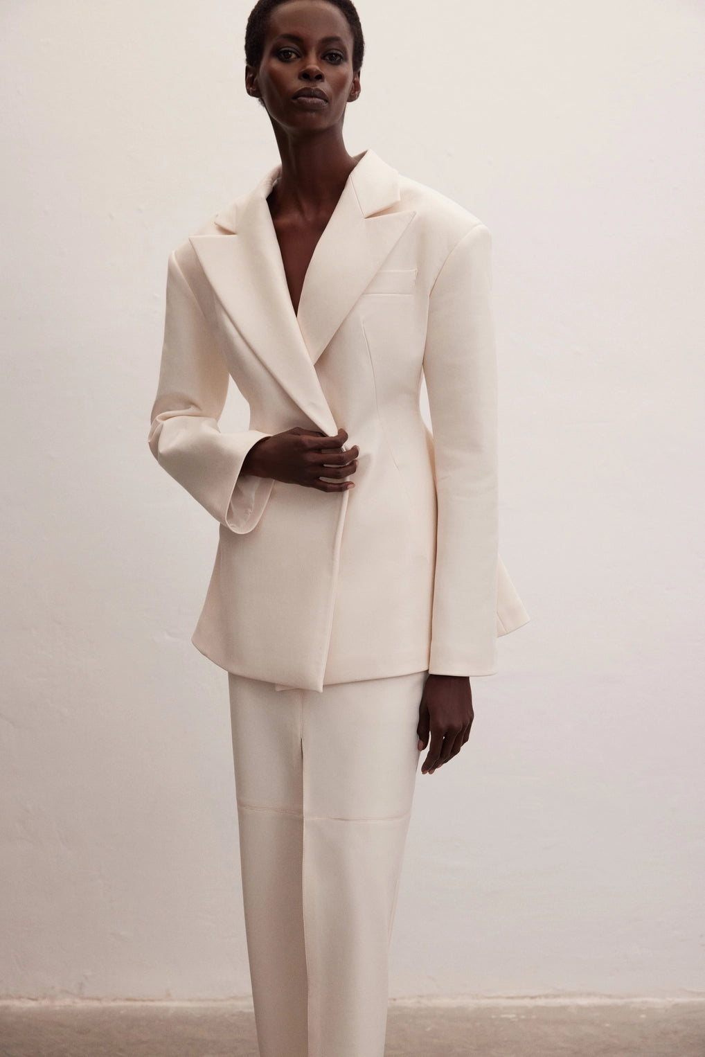 Eclipse | Leather Blazer