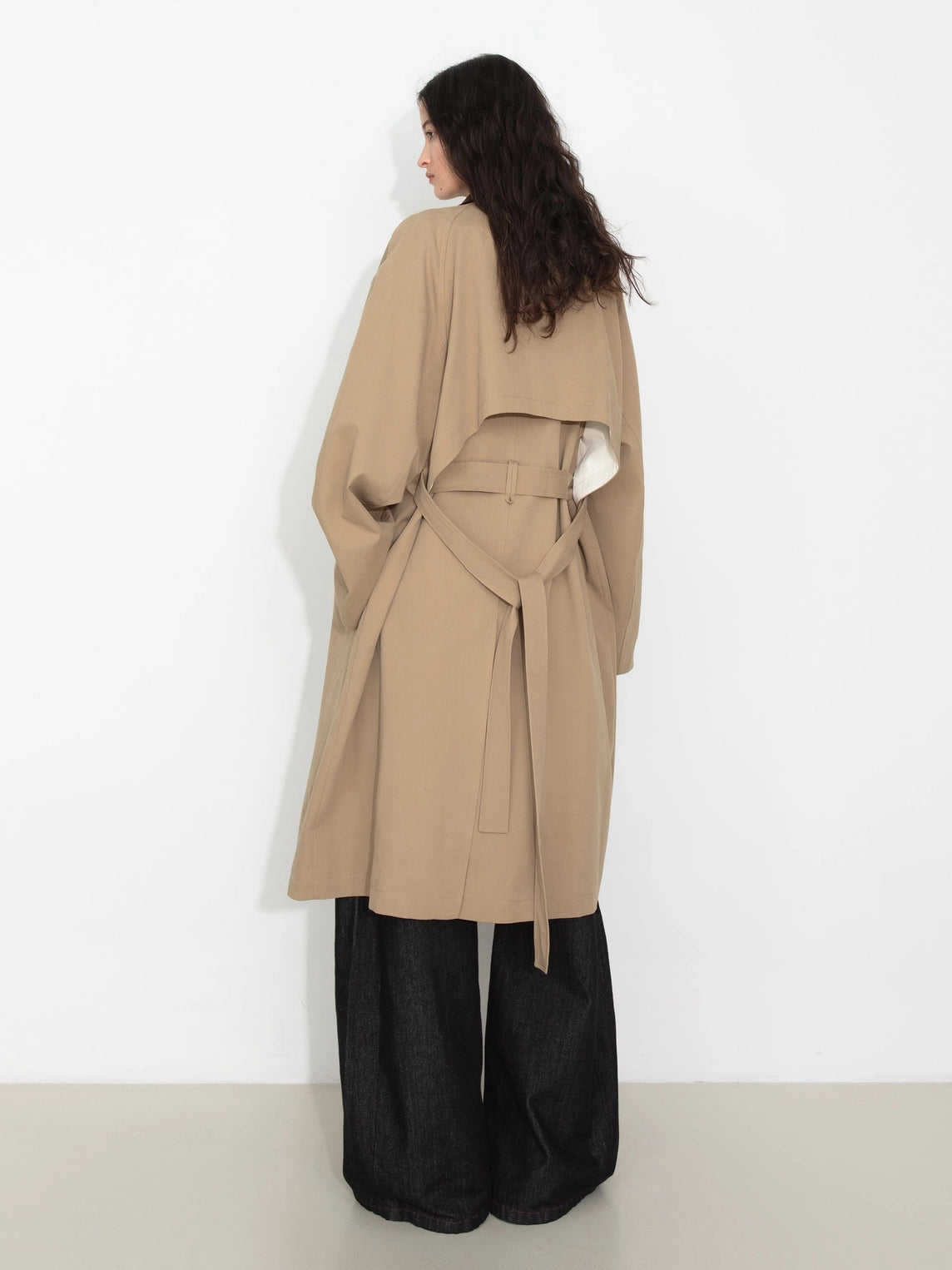 Classic Collared Longline Trench Coat