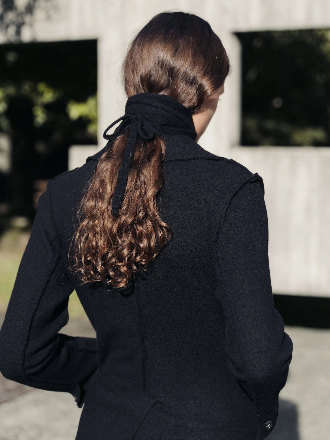 Boiled Wool Bar-Jacket