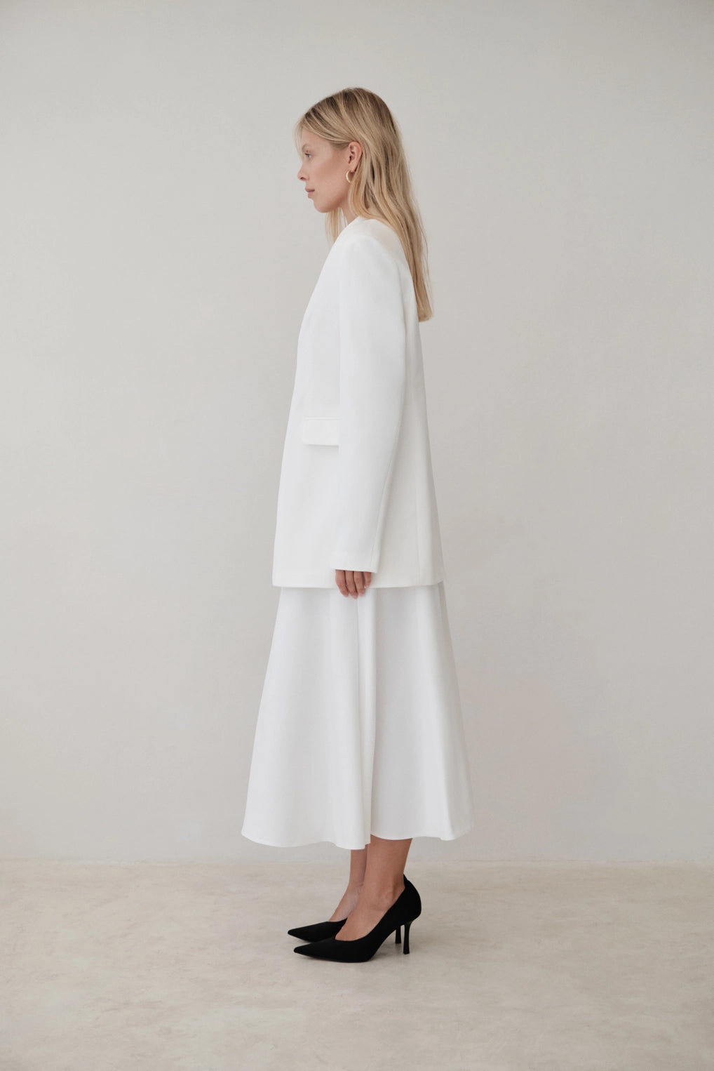 Lustre | Structured Single-Button Blazer