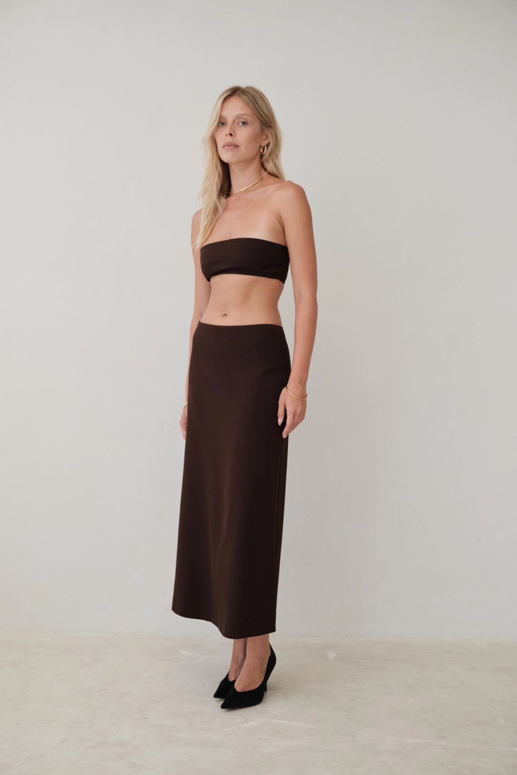 Lis | Straight Cut Lined Skirt