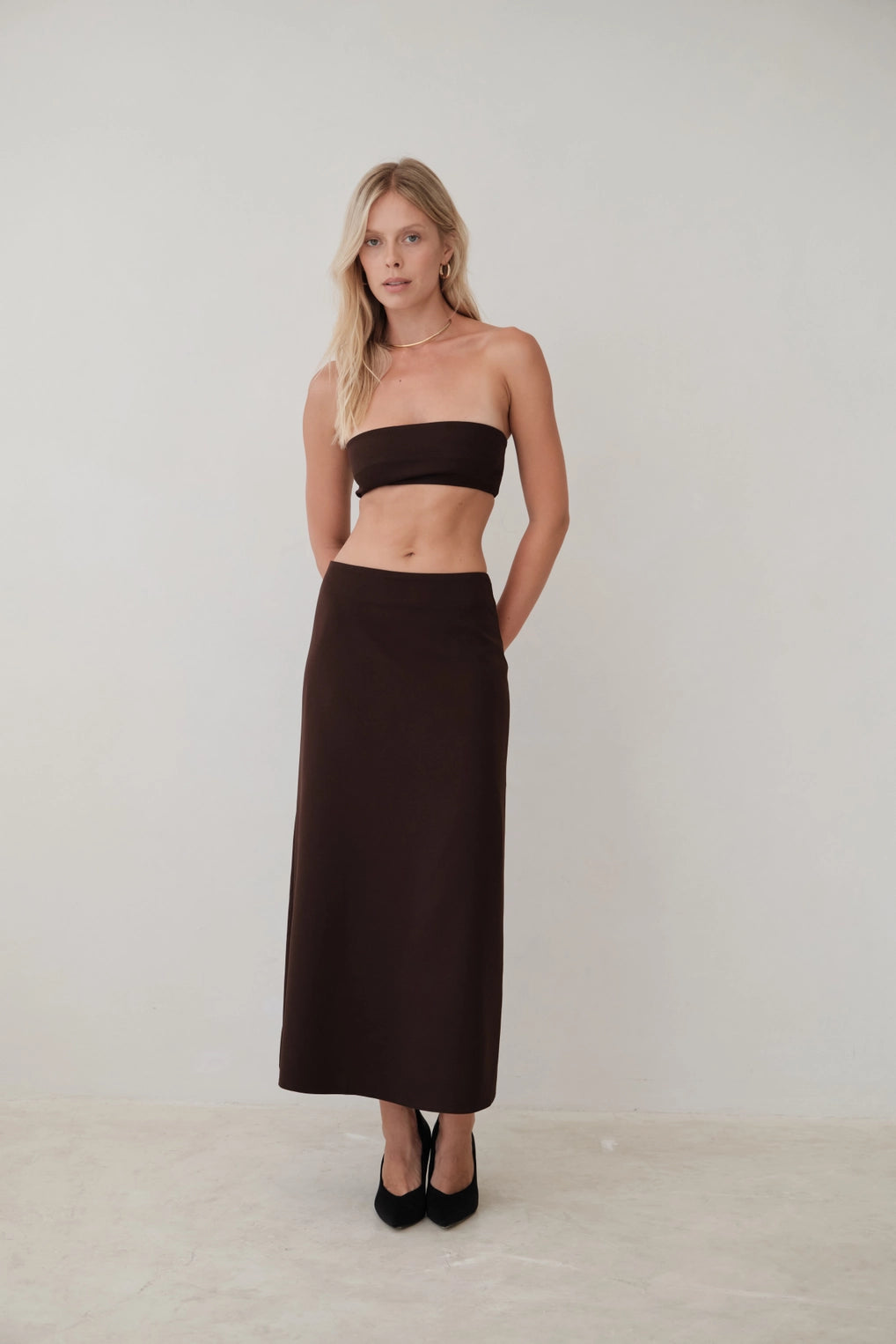 Lis | Straight Cut Lined Skirt