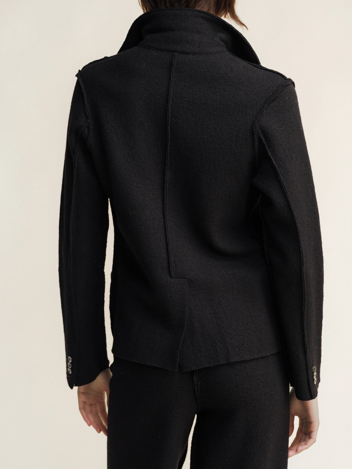 Boiled Wool Bar-Jacket